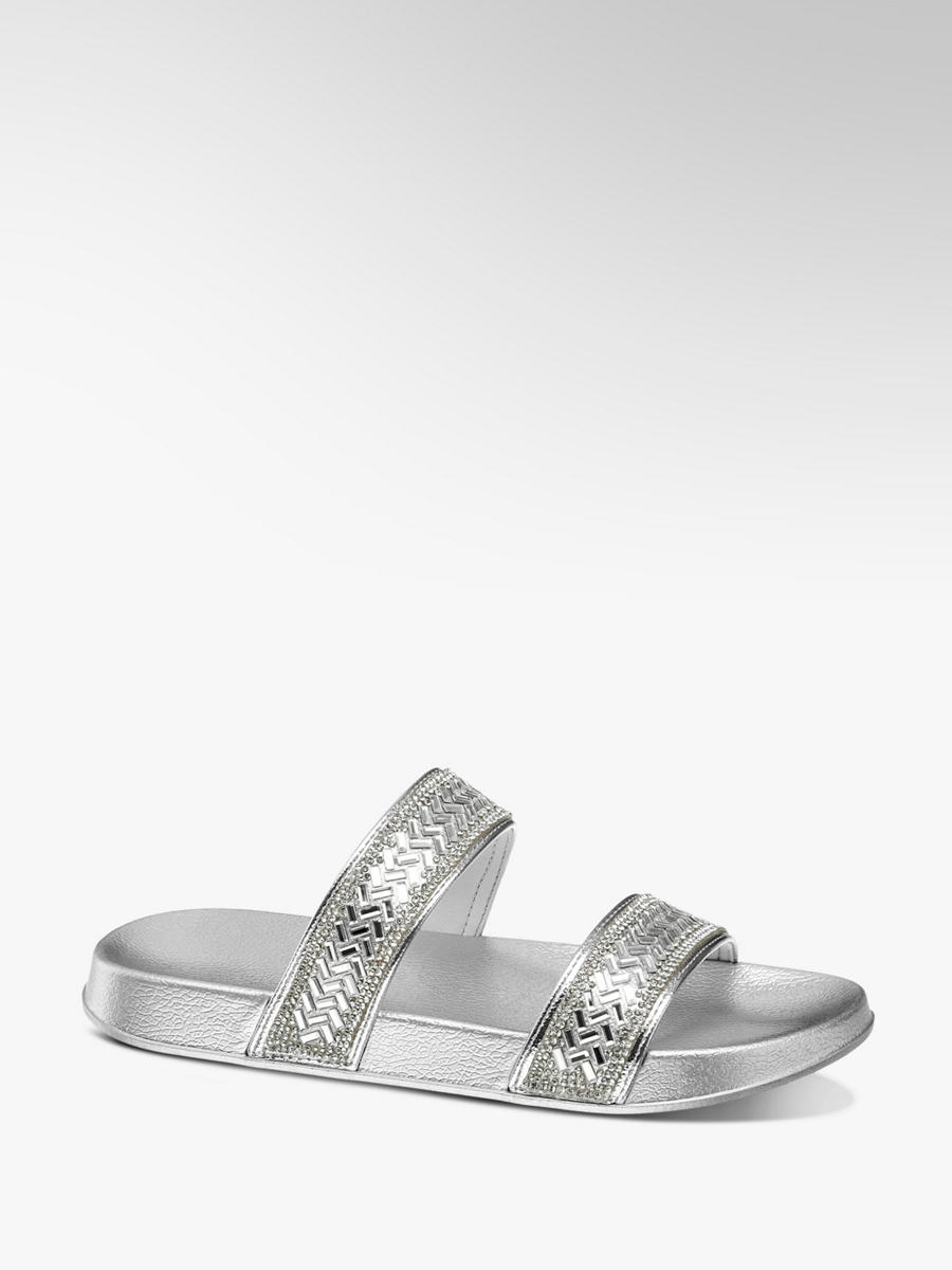 Pantolette von Blue Fin in silber DEICHMANN Pantolette von Blue Fin in silber DEICHMANN